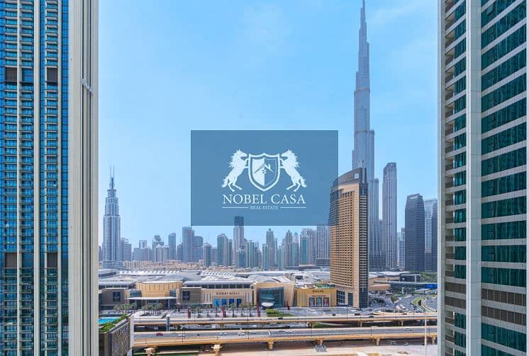 Burj Khalifa View | Large Layout | Unfurnished