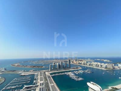 2 Bedroom Flat for Rent in Dubai Marina, Dubai - Avail. Sept 26 | Furnished | High Floor | Sea View