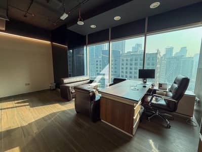 Office for Rent in Business Bay, Dubai - Prime Fitted and Furnished Office unit| Great View