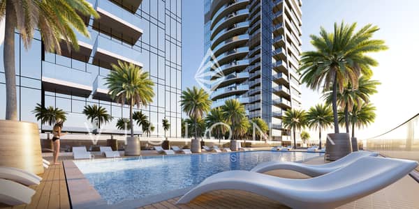 1 Спальня Апартамент Продажа в Джумейра Вилладж Трайангл (ДЖВТ), Дубай - Pool final. jpg