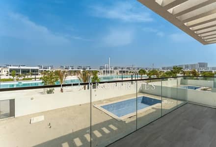 6 Bedroom Villa for Rent in Mohammed Bin Rashid City, Dubai - Contemporary Type 1 | Full Lagoon View | Burj View