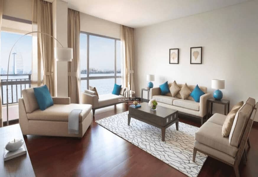 Full Sea View | Burj Al Arab View | Luxury Living