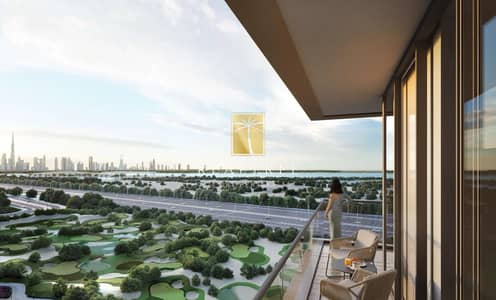 1 Спальня Апартаменты Продажа в Собха Хартланд, Дубай - BALCONY VIEW 2. jpg