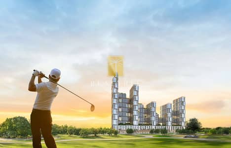 فلیٹ 1 غرفة نوم للبيع في شوبا هارتلاند، دبي - GOLF. jpg
