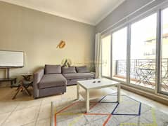 Fully Furnished| Canal View| Spacious 1Bhk