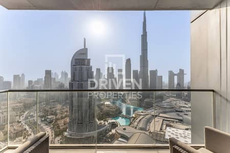 3 Bedroom Flat for Rent in Downtown Dubai, Dubai - Best Layout | Burj Khalifa View | Vacant