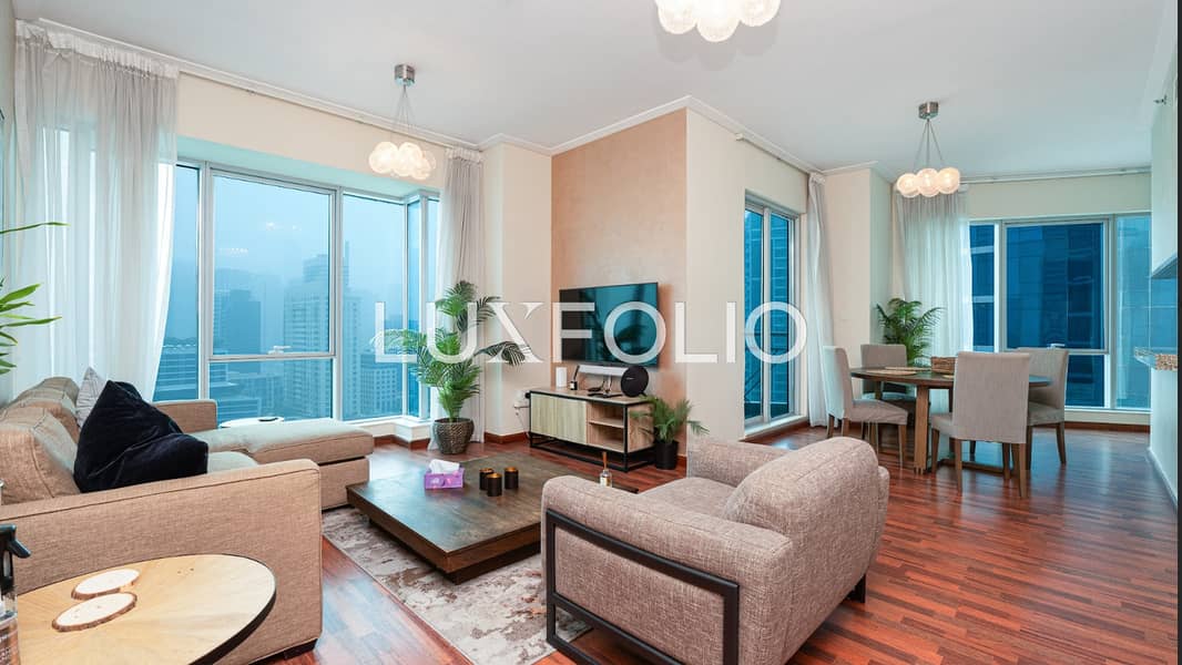 位于迪拜码头，滨海长廊公寓，博波尔大厦 2 卧室的公寓 3900000 AED - 12823107