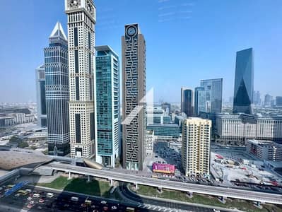 Office for Rent in Sheikh Zayed Road, Dubai - Close to Metro | Fully Fitted Partitioned Office