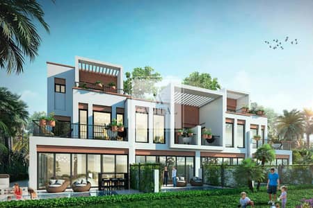5 Bedroom Townhouse for Sale in DAMAC Lagoons, Dubai - Motivated Seller | Single Row | Vastu compliant