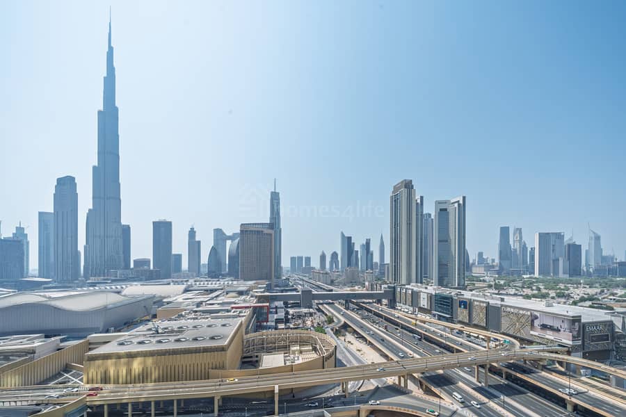 位于迪拜市中心，迪拜购物中心维达公寓，Vida Dubai Mall Tower 2 2 卧室的公寓 4580000 AED - 12825283