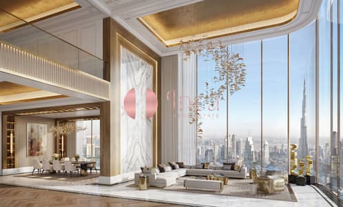 1 Спальня Апартаменты Продажа в Шейх Зайед Роуд, Дубай - Penthouse_Living_02. jpeg