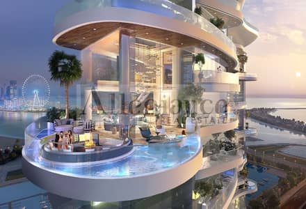 3 Bedroom Flat for Sale in Dubai Harbour, Dubai - Cavalli Branded | Sea View | Limited Series
