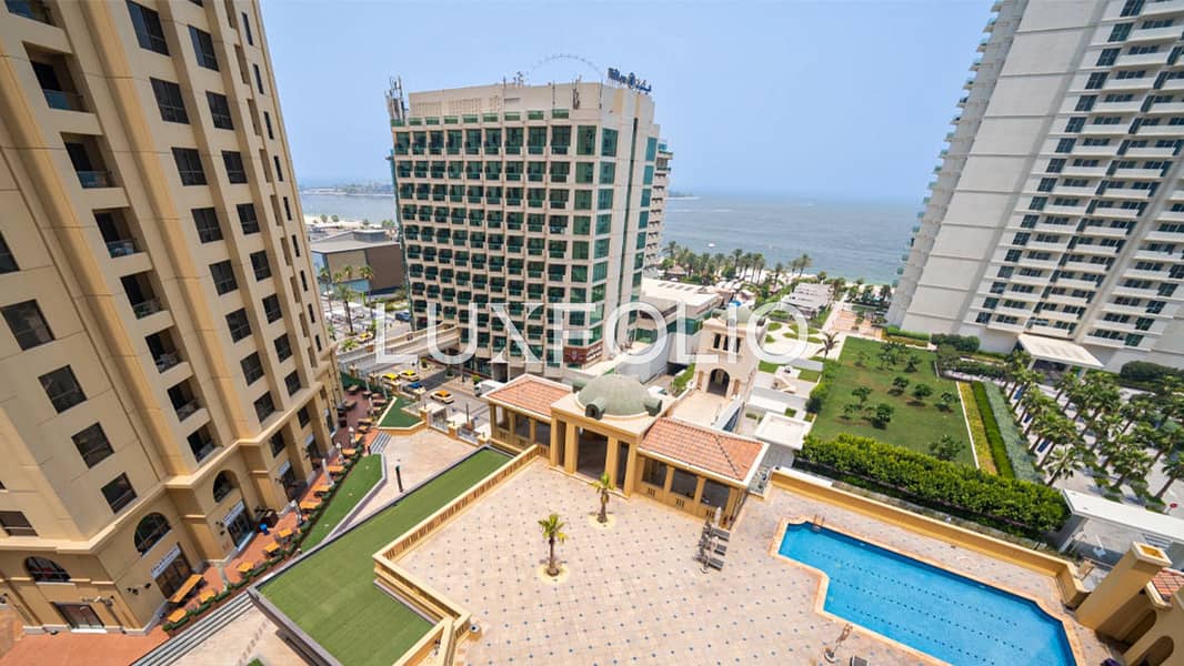 位于朱美拉海滩住宅（JBR），巴哈尔公寓，巴哈尔4号楼 2 卧室的公寓 2900000 AED - 12825996