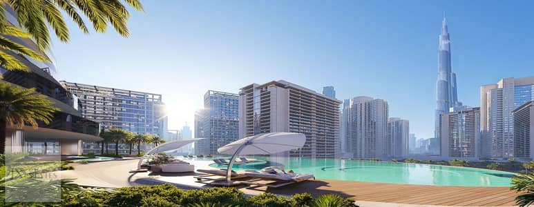 Studio for Sale in Downtown Dubai, Dubai - SKY1. png