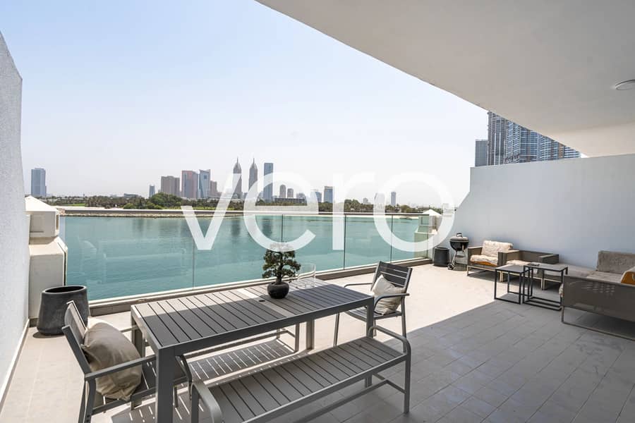 位于朱美拉棕榈岛，蔚蓝公馆 1 卧室的公寓 3700000 AED - 12827037