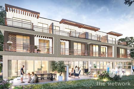 4 Bedroom Villa for Sale in DAMAC Hills 2 (Akoya by DAMAC), Dubai - 4 BR + Study | Middle Unit | Close to Handover