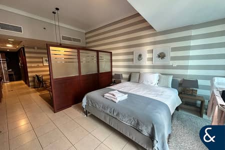 Studio for Rent in Jumeirah Lake Towers (JLT), Dubai - Fully Furnished | Pool View | Lake Terrace