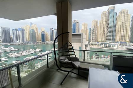 2 Bedroom Apartment for Rent in Dubai Marina, Dubai - Large Layout | Upgraded | Marina view |