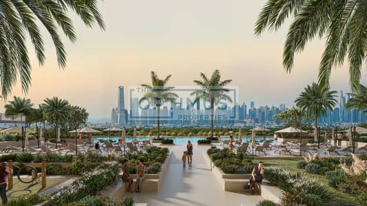 1 Bedroom Apartment for Sale in Jumeirah Village Triangle (JVT), Dubai - Land view_04 (1). jpg