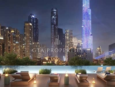 1 Bedroom Flat for Sale in Downtown Dubai, Dubai - One of a Kind Layout | Top Floor | Burj View