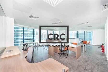 Office for Rent in Jumeirah Lake Towers (JLT), Dubai - FITTED OFFICE | BREATHTAKING VIEW | NEAR TO METRO