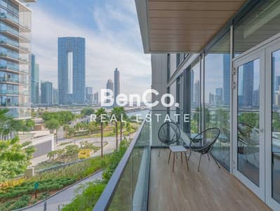 1 Bedroom Flat for Rent in Bluewaters Island, Dubai - Fully Furnished | Partial Sea View | Bright Apt