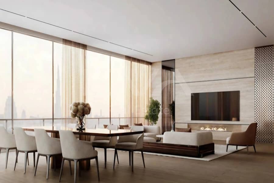 Burj Khalifah View | High Floor | Spacious Lay Out