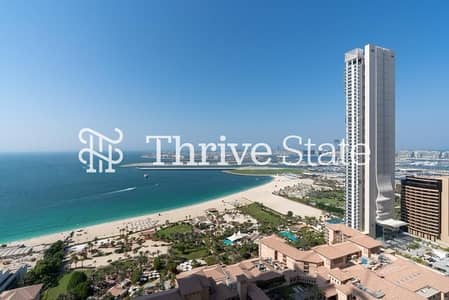 4 Bedroom Apartment for Rent in Jumeirah Beach Residence (JBR), Dubai - Full Sea Views | Duplex Unit | High Floor
