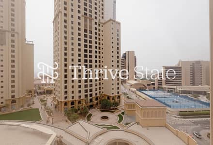 3 Bedroom Apartment for Rent in Jumeirah Beach Residence (JBR), Dubai - Unfurnished | Partial Sea View | Prime