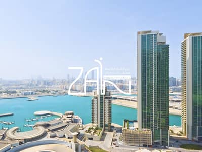3 Bedroom Flat for Sale in Al Reem Island, Abu Dhabi - Negotiable 3BR+Balcony Full Sea View - Rent Refund