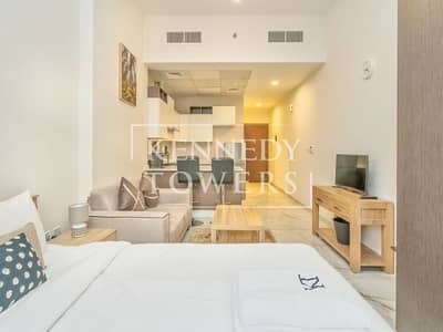 朱美拉环形村(JVC)， 迪拜 单身公寓待租 - Kennedy Towers Joya Verde Studio 3. jpg