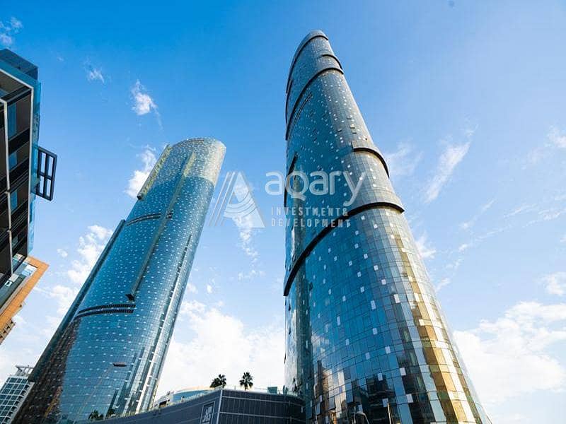 شقة في برج صن،شمس جيت ديستريكت،شمس أبوظبي،جزيرة الريم 1 غرفة 1450000 درهم - 12809949