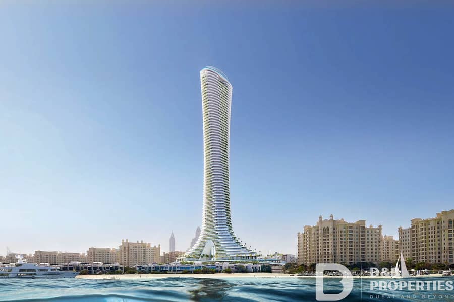 位于朱美拉棕榈岛，科莫公寓 4 卧室的公寓 60940800 AED - 12833725