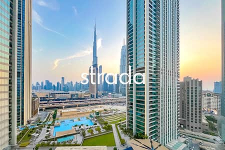 2 Bedroom Flat for Rent in Za'abeel, Dubai - Burj View | Furnished | Chiller free
