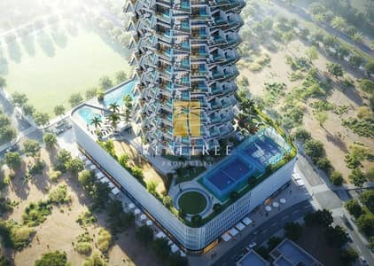 朱美拉环形村(JVC)， 迪拜 1 卧室单位待售 - grove_tennis_basketball-courts. jpg