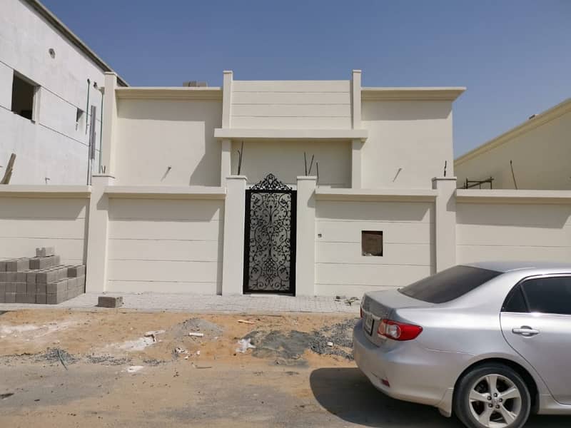 beautiful villa for sale in Al yasmeen Ajman concrete street