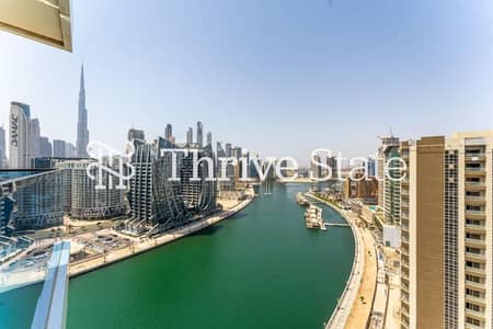 2 Bedroom Flat for Rent in Business Bay, Dubai - Best Layout | High Floor | Burj View