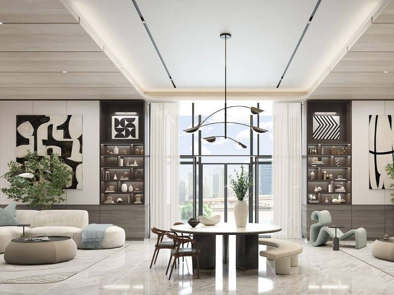 Luxury 1 Bed | One River Point | Community View