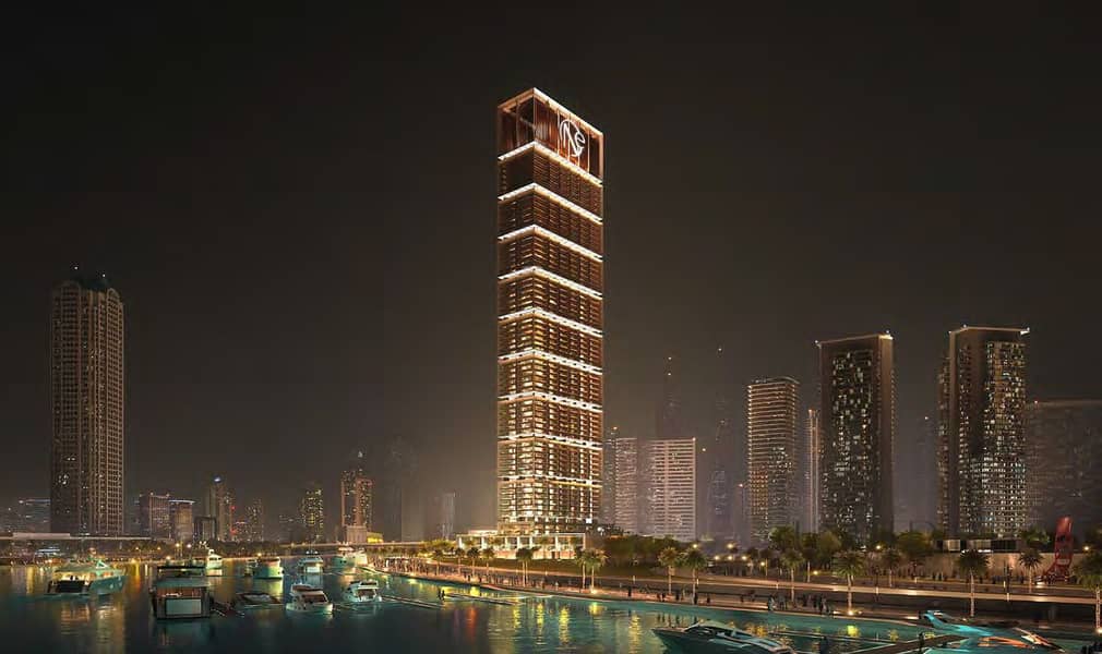 Furnished 1BR with Balcony Pool | Business Bay - Image 8