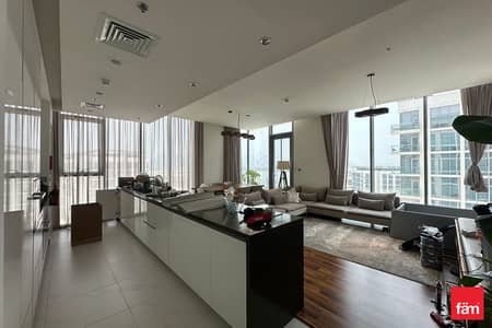 3 Bedroom Apartment for Rent in Mohammed Bin Rashid City, Dubai - Lagoon View | Vacant | Maids Room
