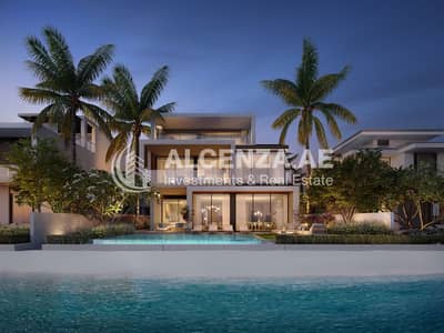 5 Cпальни Вилла Продажа в Пальма Джебель-Али, Дубай - 02-BV-C Rendering - Exterior Beach-side. jpg