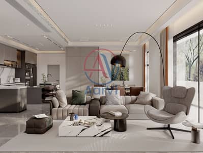 2 Bedroom Apartment for Sale in Majan, Dubai - 002（三室）客餐厅角度一. jpg