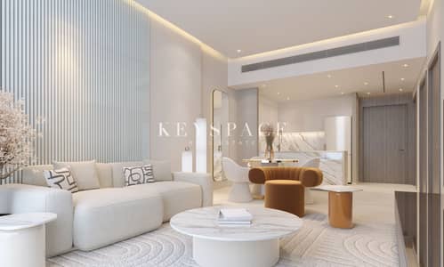 朱美拉环形村(JVC)， 迪拜 1 卧室公寓待售 - Living 1. jpg