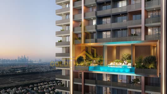 استوديو  للبيع في مثلث قرية الجميرا (JVT)، دبي - ESSENL1FE_sky pool. jpeg