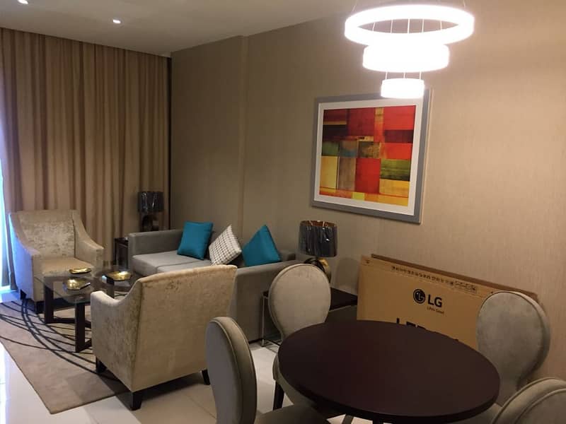1 BR FULLY FURNISHED WITH 50% OFF.