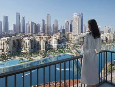 3 Bedroom Apartment for Sale in Dubai Creek Harbour, Dubai - Corner Unit | Canal and lagoon View | High Floor