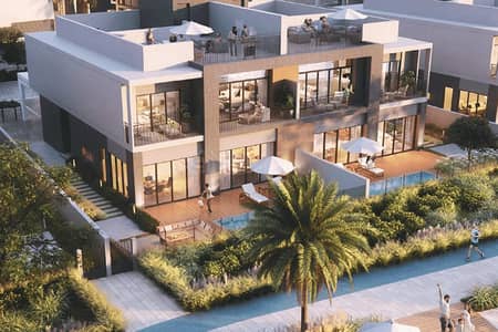 4 Bedroom Townhouse for Sale in Dubai South, Dubai - CORNER UNIT | SINGLE ROW | ROOF ACCESS