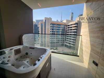 Studio for Rent in Business Bay, Dubai - WITH PRIVATE JACUZZI | BURJ KHALIFA VIEW |SPACIOUS