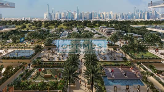 1 Bedroom Apartment for Sale in Jumeirah Village Triangle (JVT), Dubai - Land view_01 (1). jpg