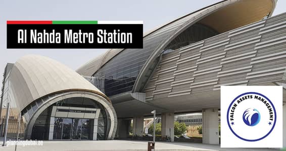 Студия в аренду в Аль Нахда (Шарджа), Шарджа - Al-Nahda-Metro-Station. jpg